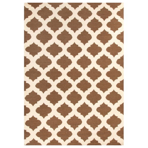 Flat Weave Quatrefoil Rug