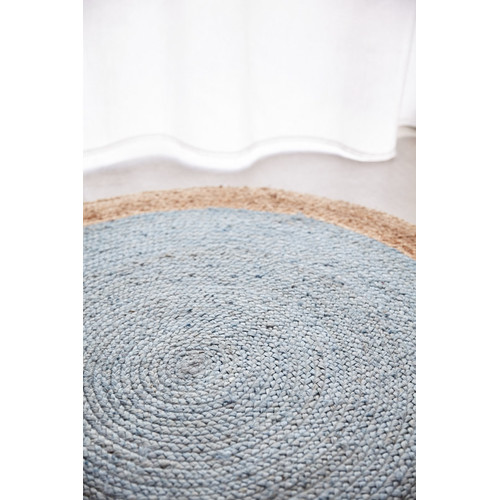 Network Jute Natural Blue Rug & Reviews Temple & ster