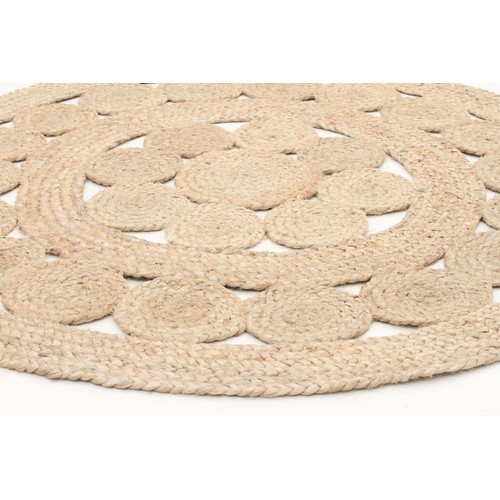 Natural Daisy Jute Rug Temple & ster