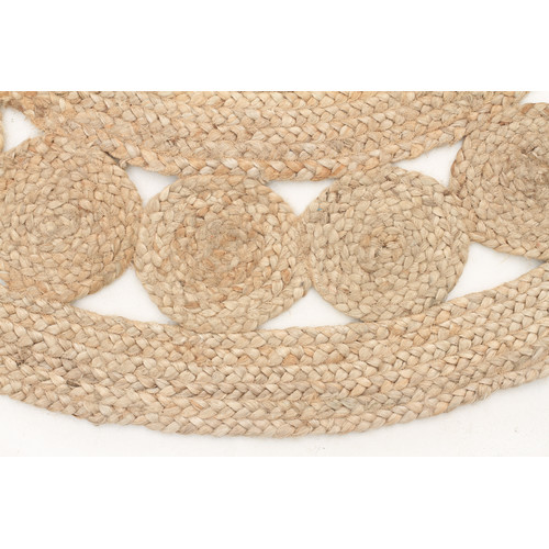Natural Daisy Jute Rug Temple & ster