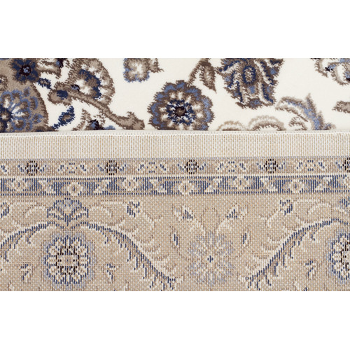 Medallion-Rug-White-with-Beige-Border-SYD-9-WBEI