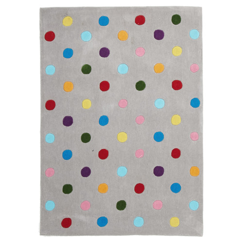 Network Kids Dots Design Rug Grey & Reviews Temple & ster