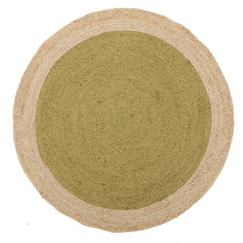 Jasmine Round Sage Rug Temple & ster