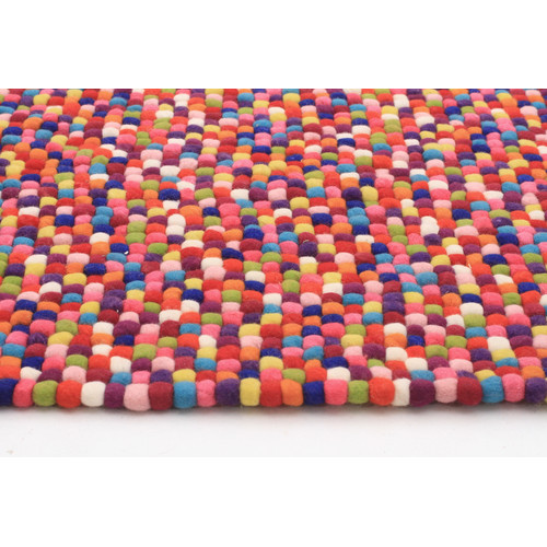 Network Felted Wool Ball Rug & Reviews Temple & ster