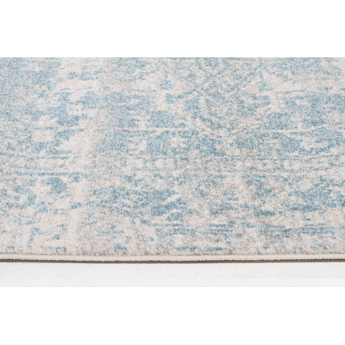 Network Bone, White & Blue Art Moderne Cezanne Rug & Reviews | Temple ...