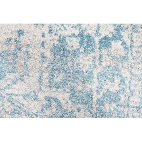 Network Rugs Bone, White & Blue Art Moderne Cezanne Rug