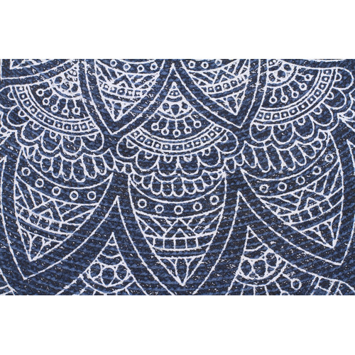 Network Moon Blue Modern Cotton Rug & Reviews Temple & ster