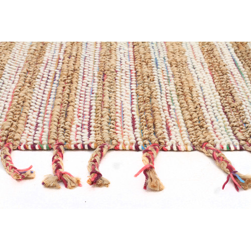 Network Helga Modern White Wool & Jute Rug & Reviews Temple & ster