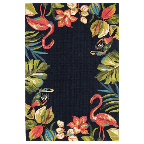 Liana Tropical Hand Tufted Recycled PET Outdoor Rug | Temple & Webster