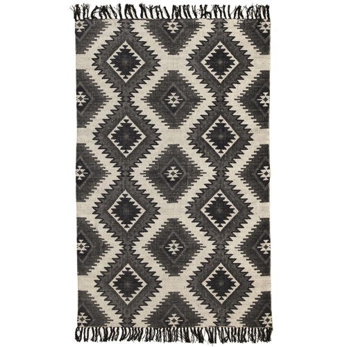 Network Rugs Garnet Hand Loomed Flatweave Pure Cotton Rug
