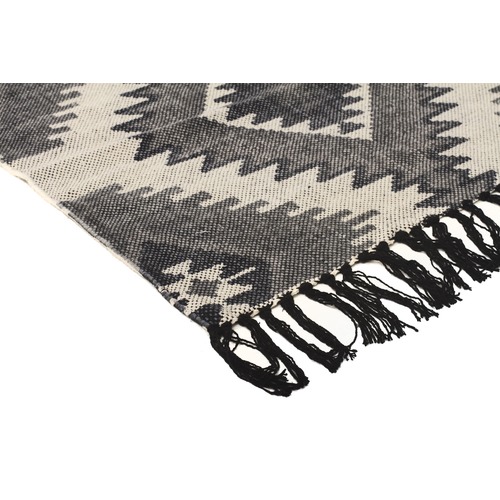 Network Rugs Garnet Hand Loomed Flatweave Pure Cotton Rug