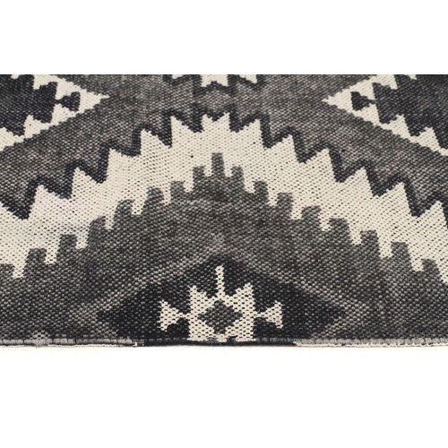 Network Rugs Garnet Hand Loomed Flatweave Pure Cotton Rug