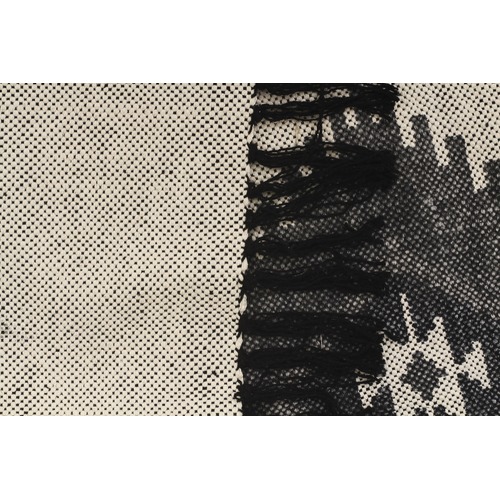 Network Rugs Garnet Hand Loomed Flatweave Pure Cotton Rug