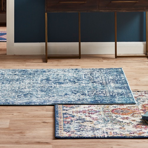 Network Rugs Blue Art Moderne Cezanne Rug