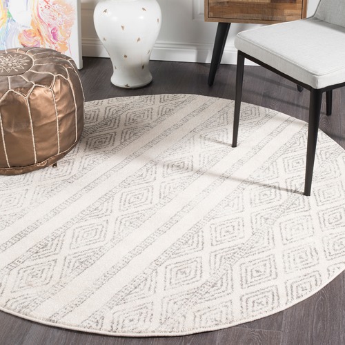 Network Rugs Alegra Hamptons Round Rug | Temple & Webster