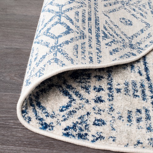 Abree Coastal Round Rug