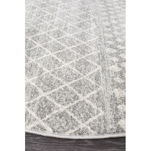 Horatio Industrial Round Rug