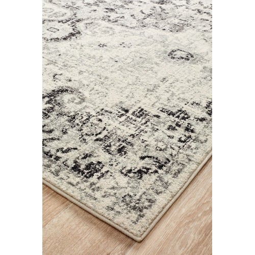 Charcoal Chilaz Bulbut Rug