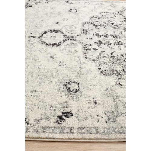 Charcoal Chilaz Bulbut Rug