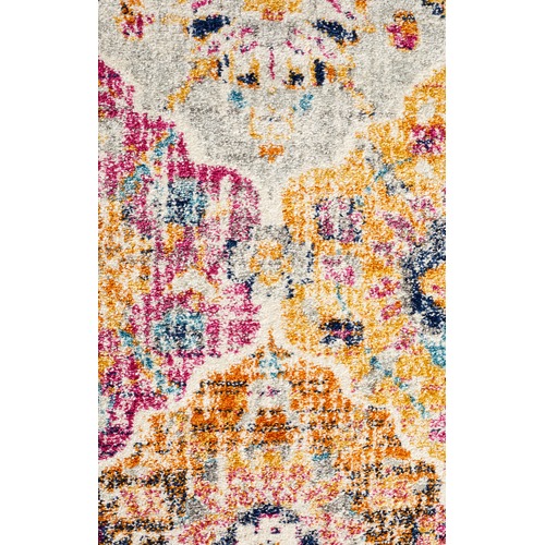 Multi Coloured Derya Round Rug