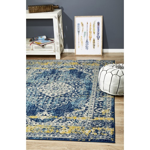 Navy Ceyda Ilma Rug