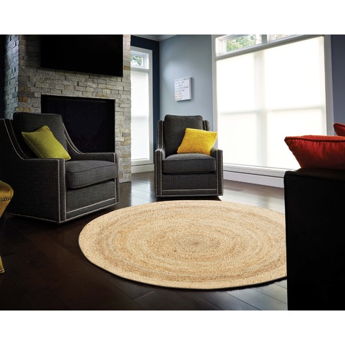 Network Rugs Natural Round Jute Rug