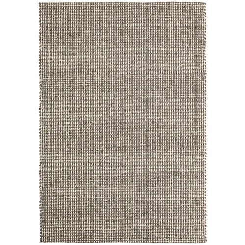 Carlos Felted Wool Rug Brown Natural