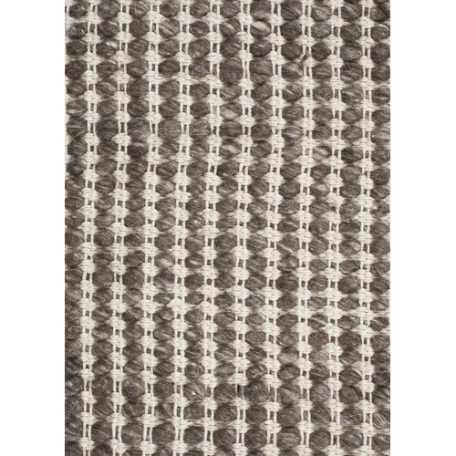 Carlos Felted Wool Rug Brown Natural