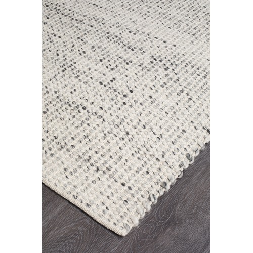 Network Rugs Carlos Felted Wool Rug Grey Natural
