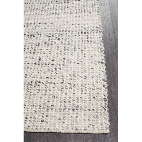 Network Rugs Carlos Felted Wool Rug Grey Natural