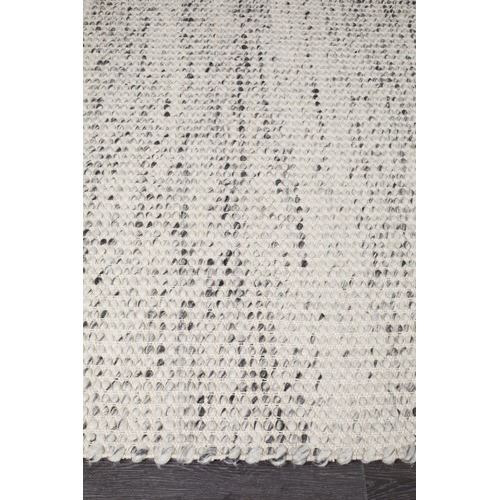 Network Rugs Carlos Felted Wool Rug Grey Natural