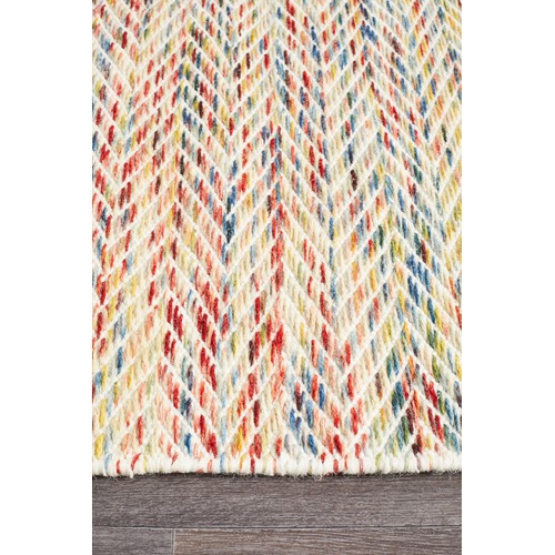 Network Rugs Vali Scandinavian Pure Wool Flat Woven Rug