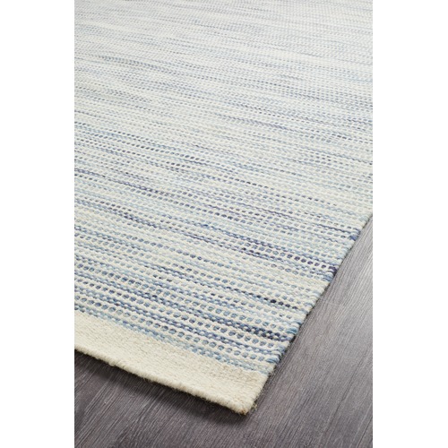 Network Rugs Blue Mani Scandinavian Pure Wool Rug