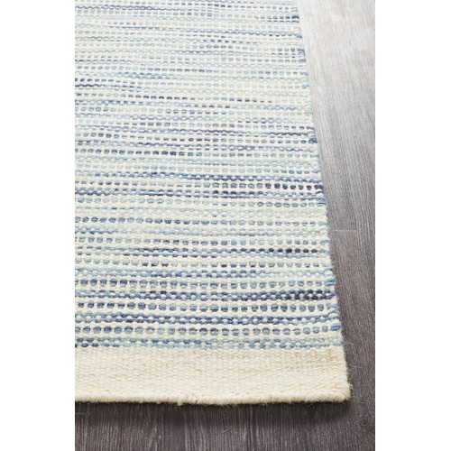 Network Rugs Blue Mani Scandinavian Pure Wool Rug