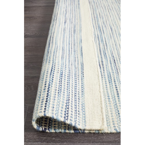 Network Rugs Blue Mani Scandinavian Pure Wool Rug
