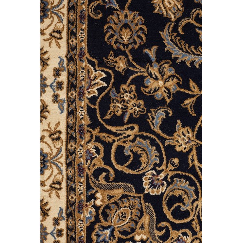 Ornate Medallion Border Rug