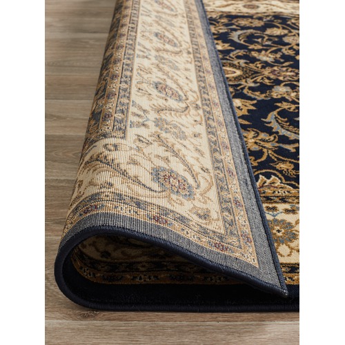 Ornate Medallion Border Rug