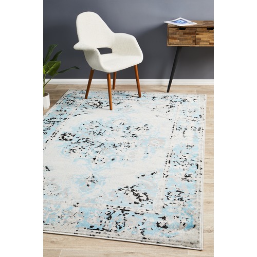 Blue & Grey Minna Rug