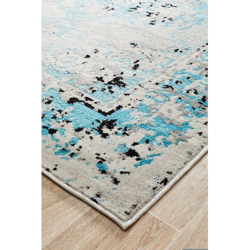 Blue & Grey Minna Rug