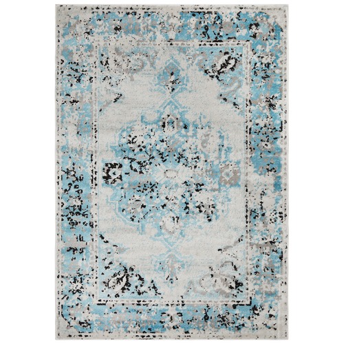 Blue & Grey Minna Rug