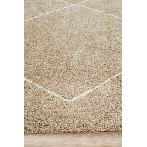 Natural & Ivory Super Soft Moroccan Look Rug