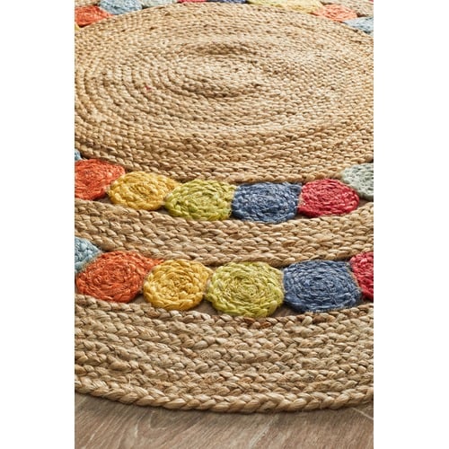 Little Miss Daisy Jute Rug