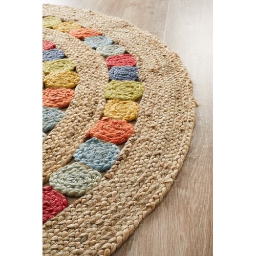 Little Miss Daisy Jute Rug