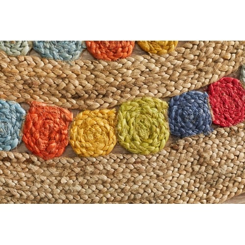 Little Miss Daisy Jute Rug