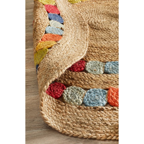 Little Miss Daisy Jute Rug