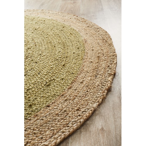 Network Jasmine Round Sage Rug Temple & ster