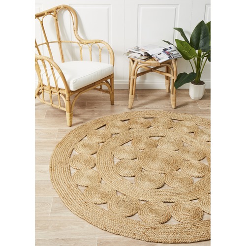 Network Rugs Natural Daisy Jute Rug