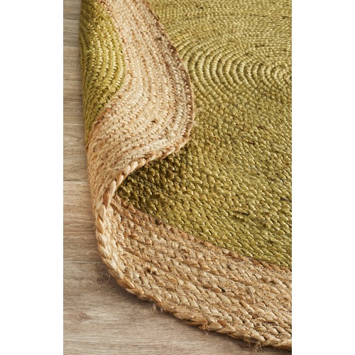 Network Jasmine Round Sage Rug Temple & ster