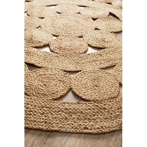 Network Rugs Natural Daisy Jute Rug