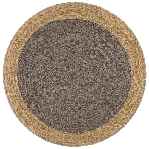Jasmine Round Charcoal Rug